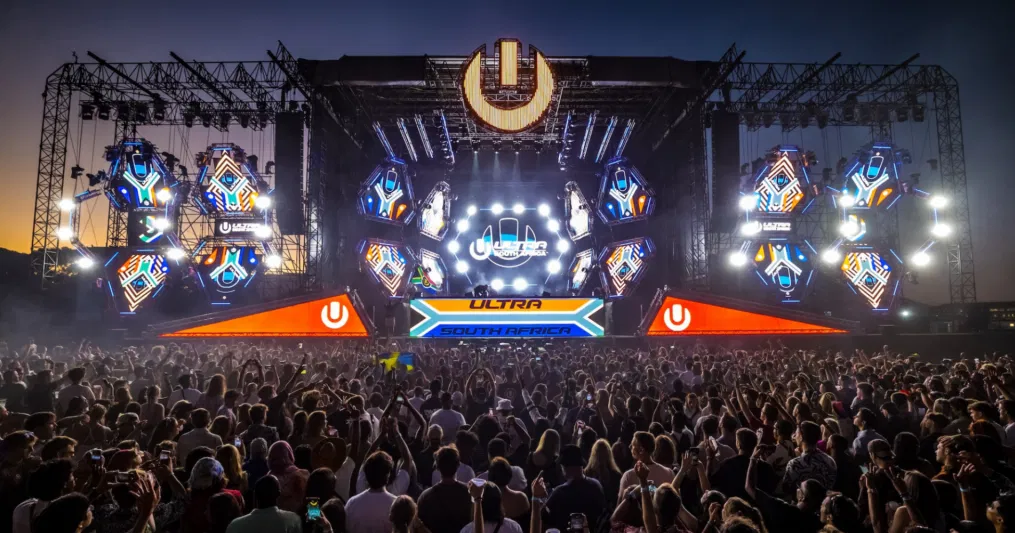 2025 Ultra Music Festival in Johannesburg produced by Mushroom Productions